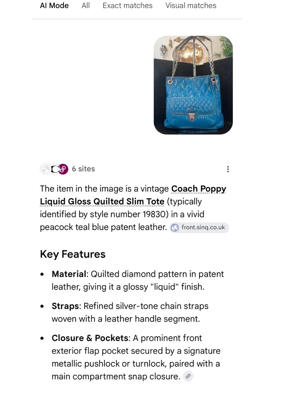 Coach poppy 2010